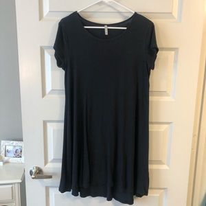 Black Z Supply T-shirt dress